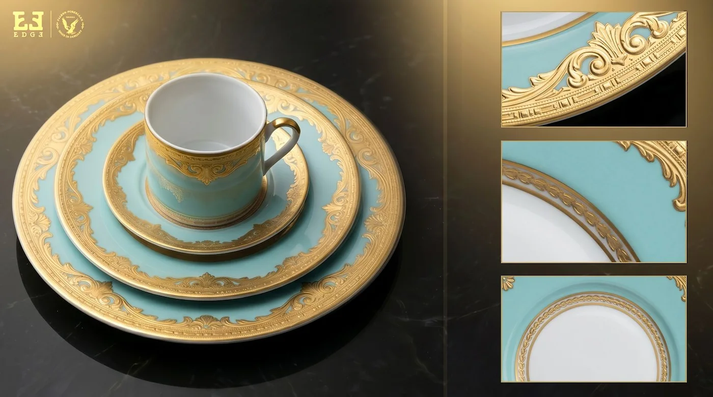 Fine Dining Tableware Hierarchy